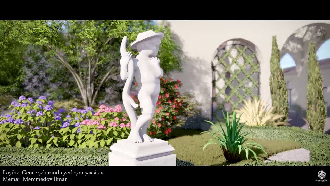 Проект частного поместья в городе Гянджа. Разработка и техническое сопровождение архитектурных и дизайн-проектов