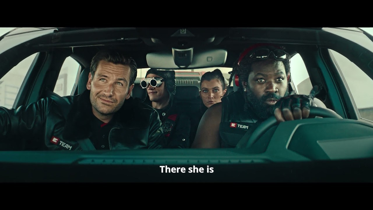 “Hollywood`s A Team is back as the German`s mad E Team for Einhell!”. Charley Stadler