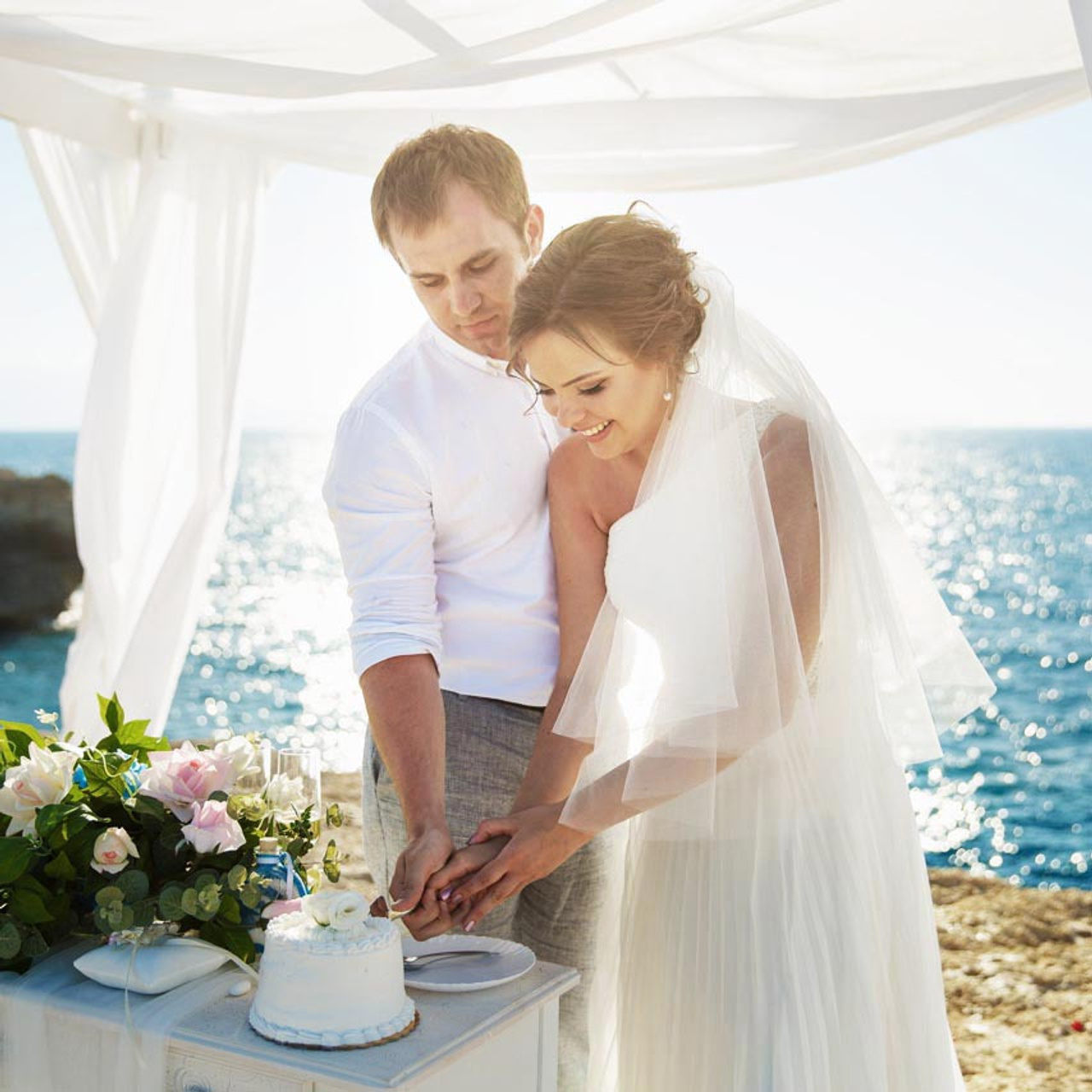 Отзывы наших клиентов. Свадьбы в Греции на Крите и Санторини, фотограф — Екатерина Романова