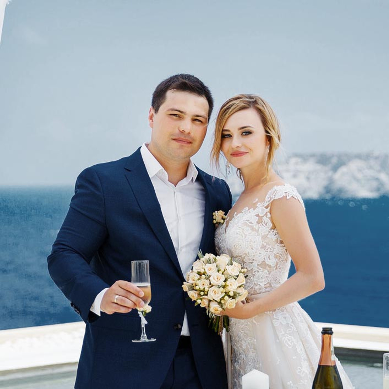 Отзывы наших клиентов. Свадьбы в Греции на Крите и Санторини, фотограф — Екатерина Романова