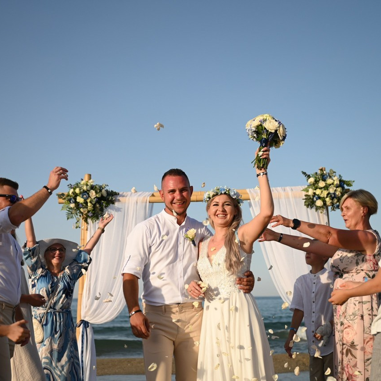 Отзывы наших клиентов. Свадьбы в Греции на Крите и Санторини, фотограф — Екатерина Романова