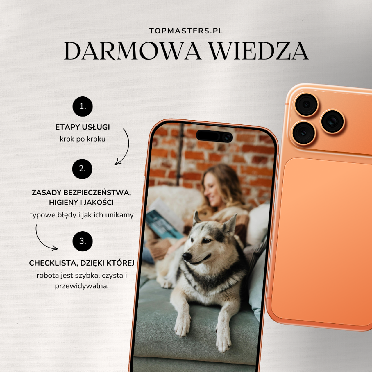 Pobierz E-BOOK od TopMasters.pl. TopMasters.pl — Sprzątanie mieszkań, Pranie tapicerki Gdańsk, TRÓJMIASTO| Zadzwoń i Zamów! Szybko, łatwo i wygodnie