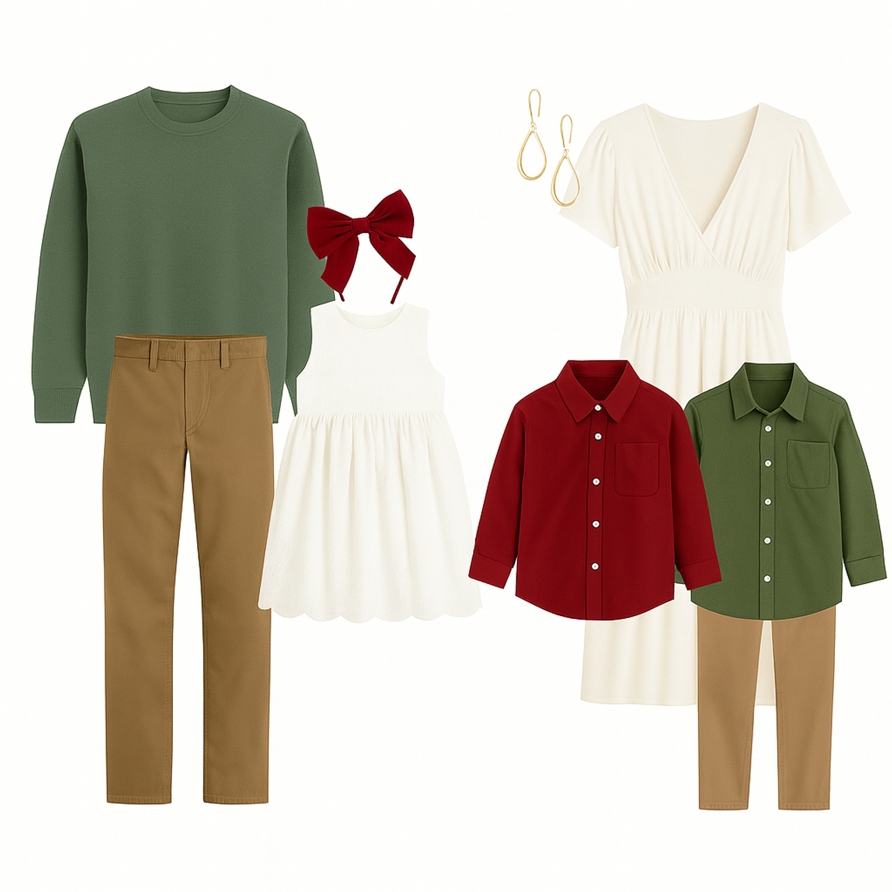 OUTFIT INSPO FOR CHRISTMAS MINI SESSIONS. Newborn and family photographer. Hills District. Sydney