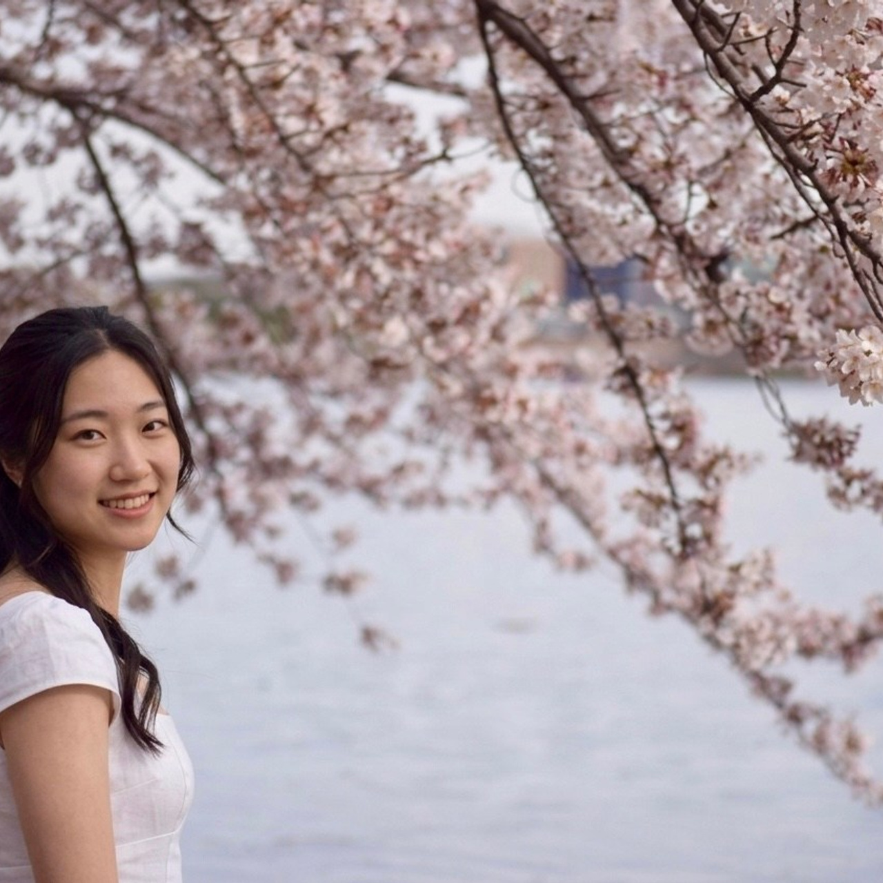 Cherry blossom mini shoot with Jessica