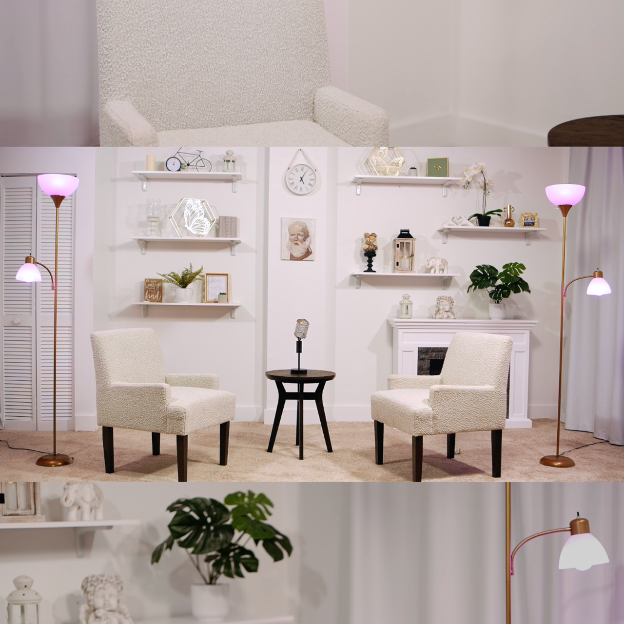 ZONE #3 — WHITE SET. Podcast & Photo Studio in Hollywood, FL | ProStudio1