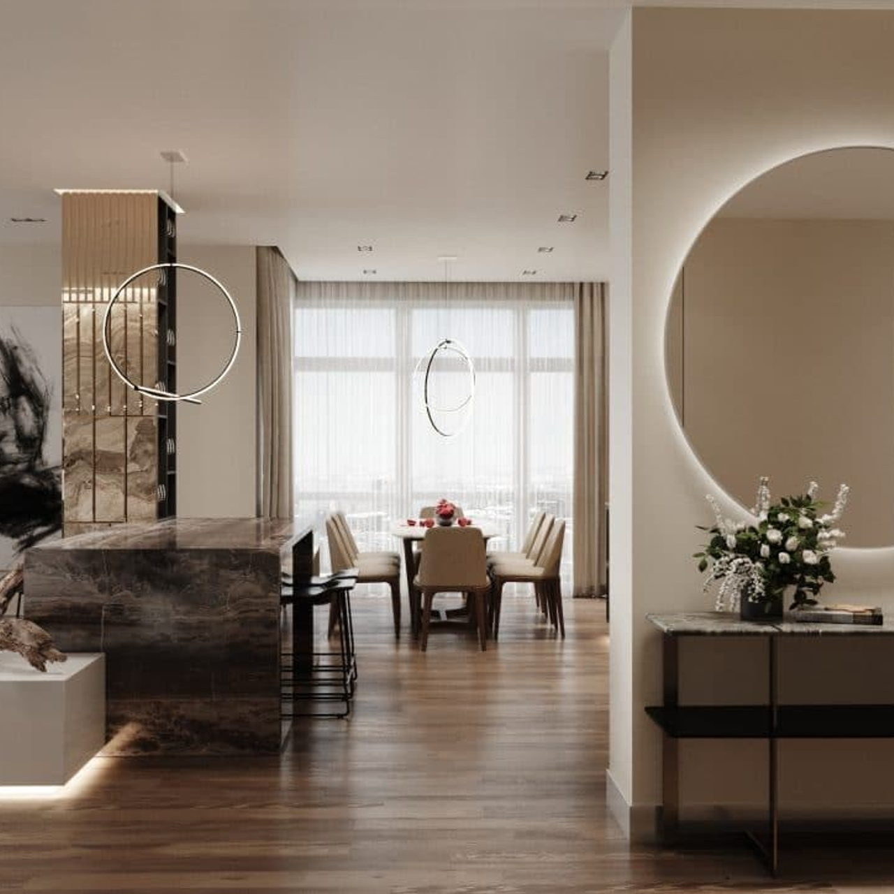 Residential Projects. Interior Design & 3D Rendering | AB Design Buro