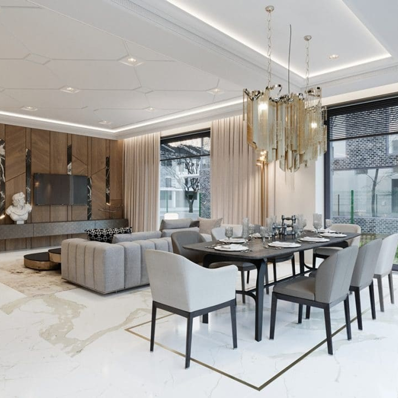 Residential Projects. Interior Design & 3D Rendering | AB Design Buro