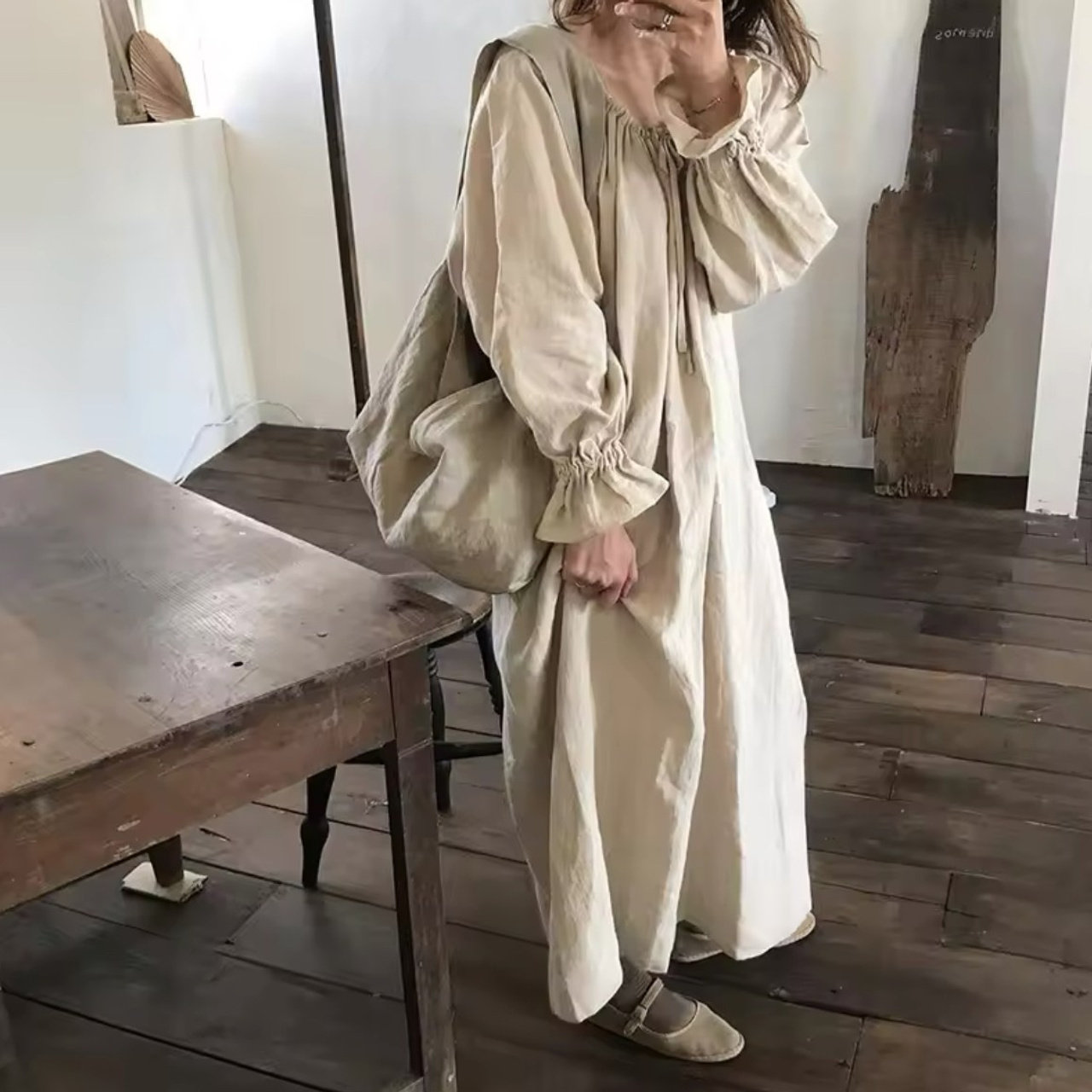 Безразмерное платье 