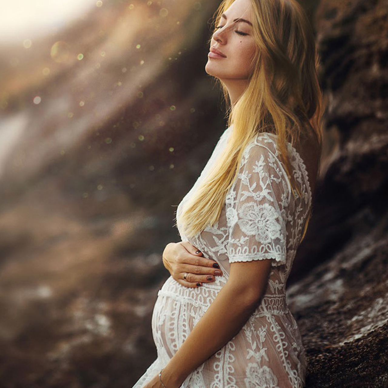 Vestido encajeblanco #1 10€