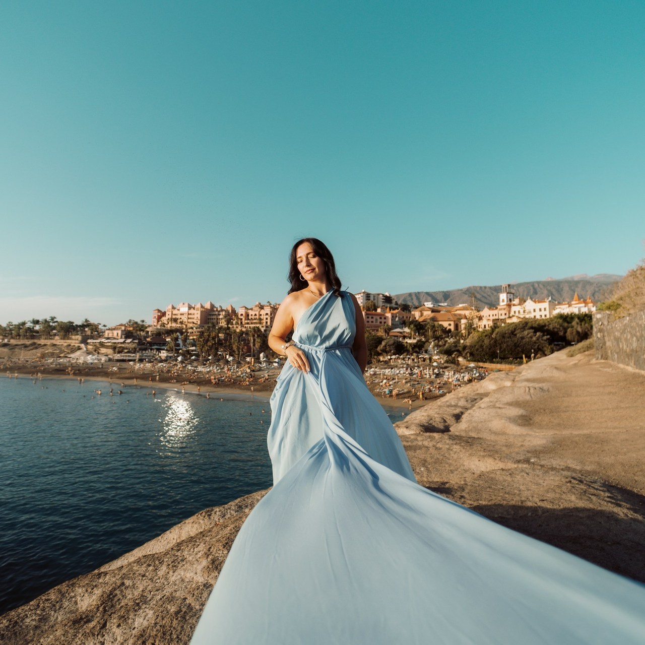 Реальные отзывы клиентов. Фотограф на Тенерифе. Family and flying dress photographer in Tenerife
