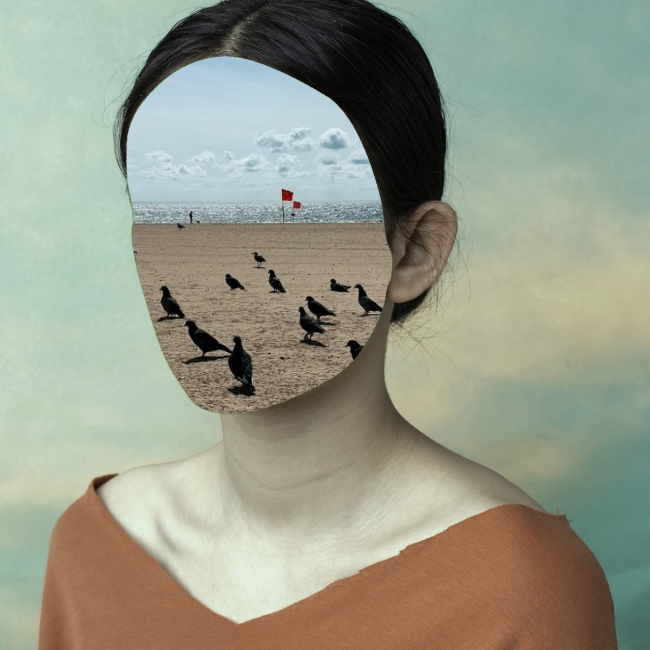 INNER PEACE. Mix-media project