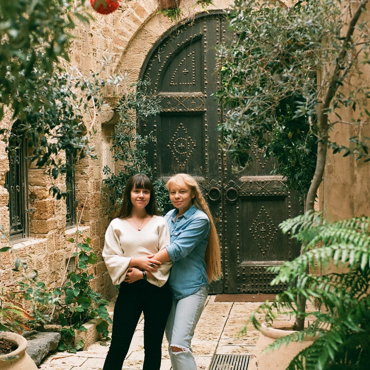 Ксюша с мамой