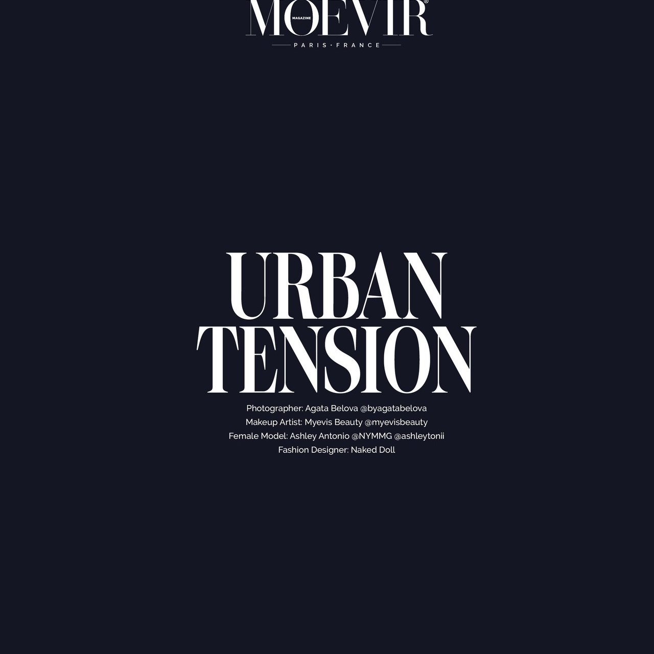 Testiomonials. NYC-based fashion and portrait photographer Agata