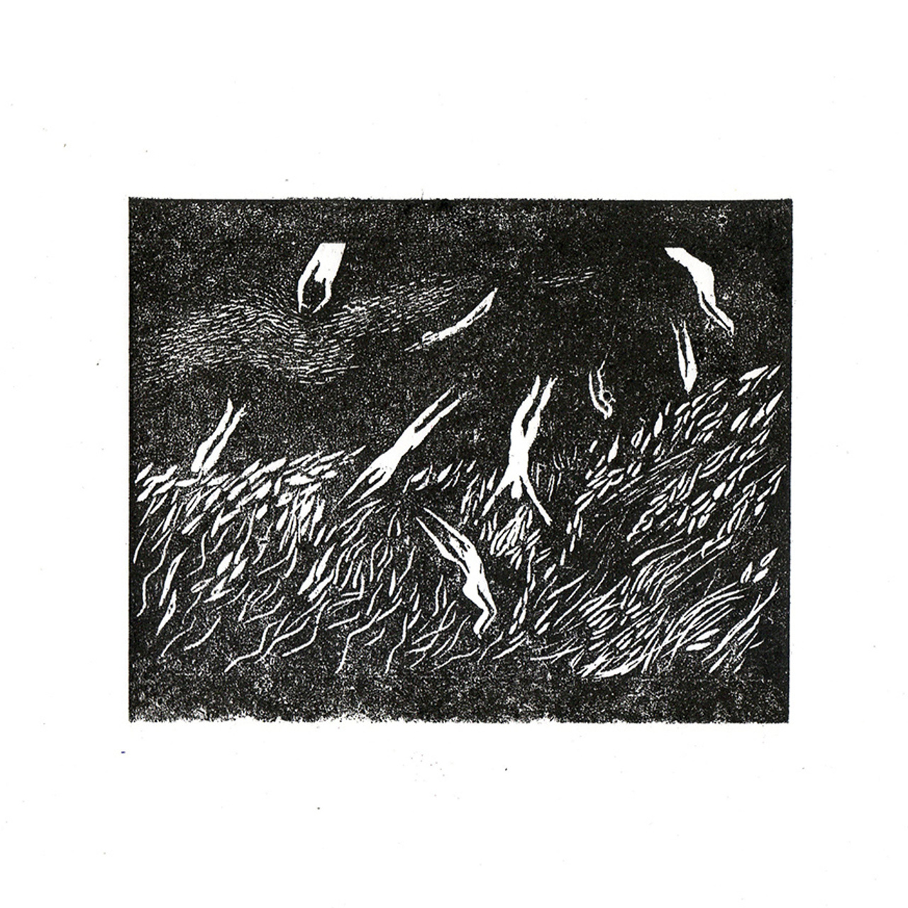 Women who are looking for something at the bottom