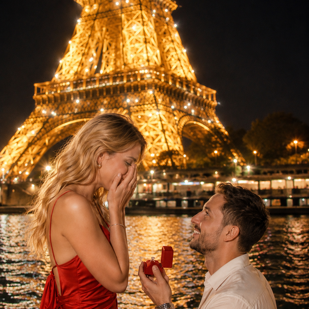 Night Photography in Paris: The Ultimate Luxury Experience for Couples & Proposals. Photographe à Paris
