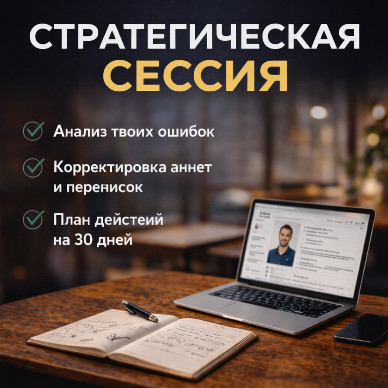 Стратегическая сессия. Наставник по знакомствам — что написать девушке и как перейти к отношениям