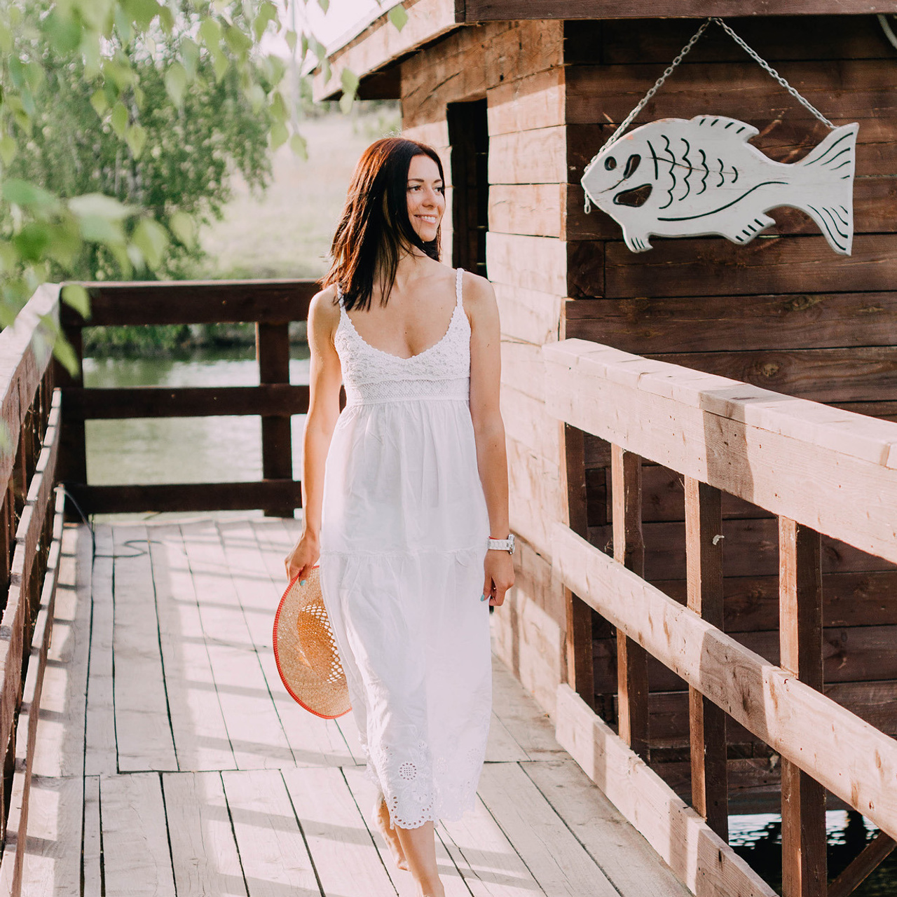 Picnic on the river photoshoot with Ira
