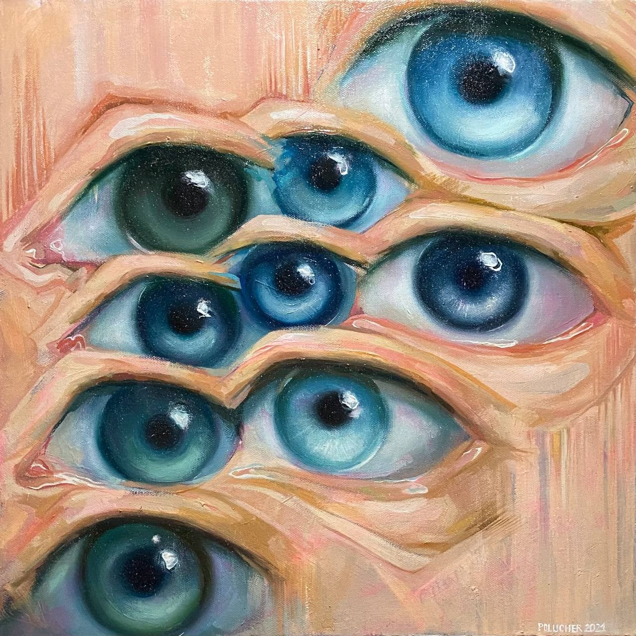 Масло. Художник преподаватель Полина Черноярова