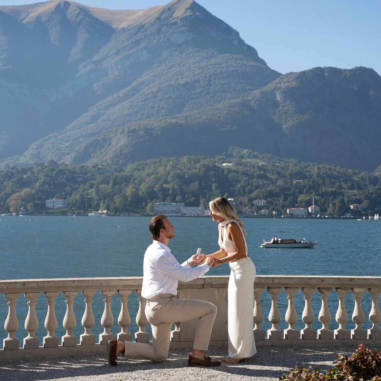 Lake Como Proposal Photographer | Surprise Proposals & Engagements
