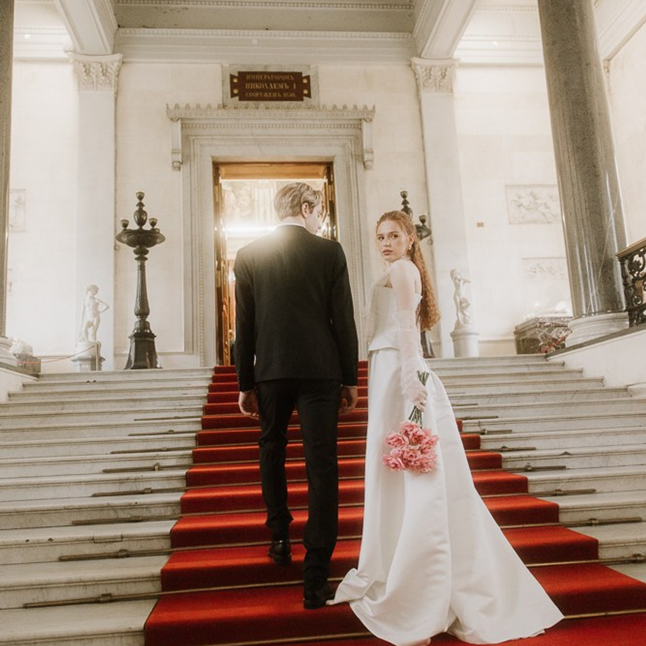 Anna & David (Hochzeitsfotoshooting im Museum)