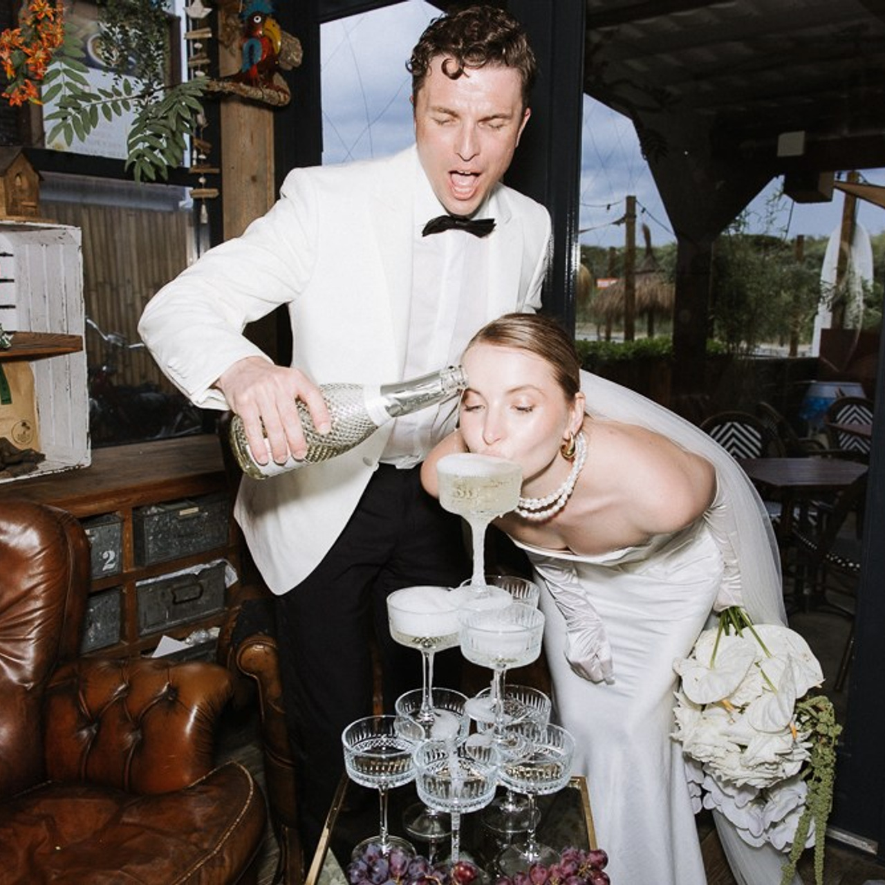 Anastasia & Alex (Freie Trauung am Meer in Holland - nur zu zweit)