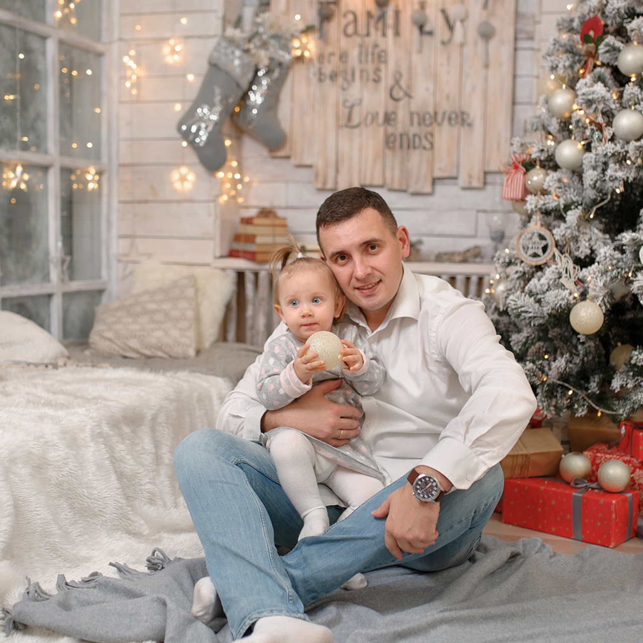 Новогодняя Фотосессия. Семейный фотограф в Кишинёве THOMAS SHTIFT