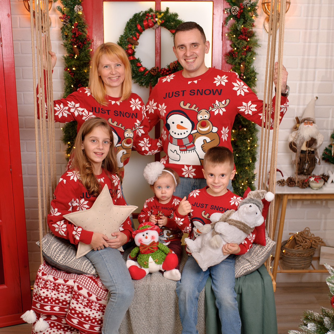 Новогодняя Фотосессия. Семейный фотограф в Кишинёве THOMAS SHTIFT