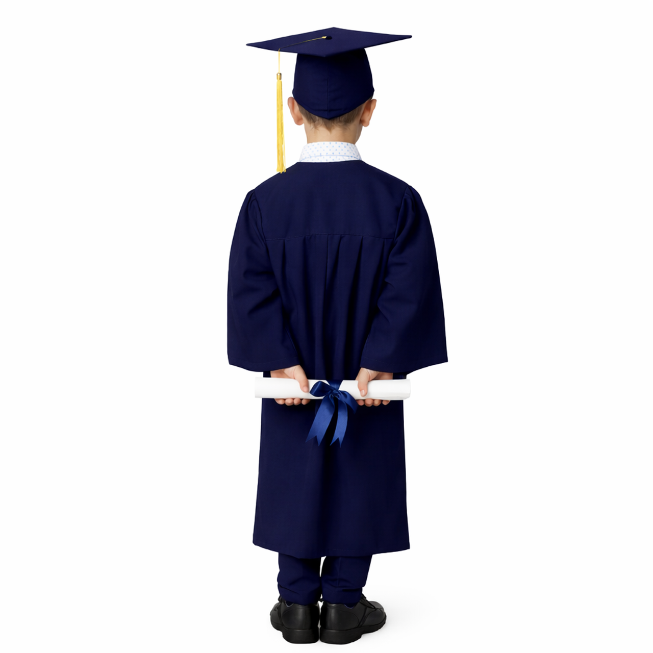 Тъмно син /индиго/ комплект за завършване на детск. 🎓 Togiishapki.bg — Тоги и академични шапки за дипломиране на студенти, ученици и деца