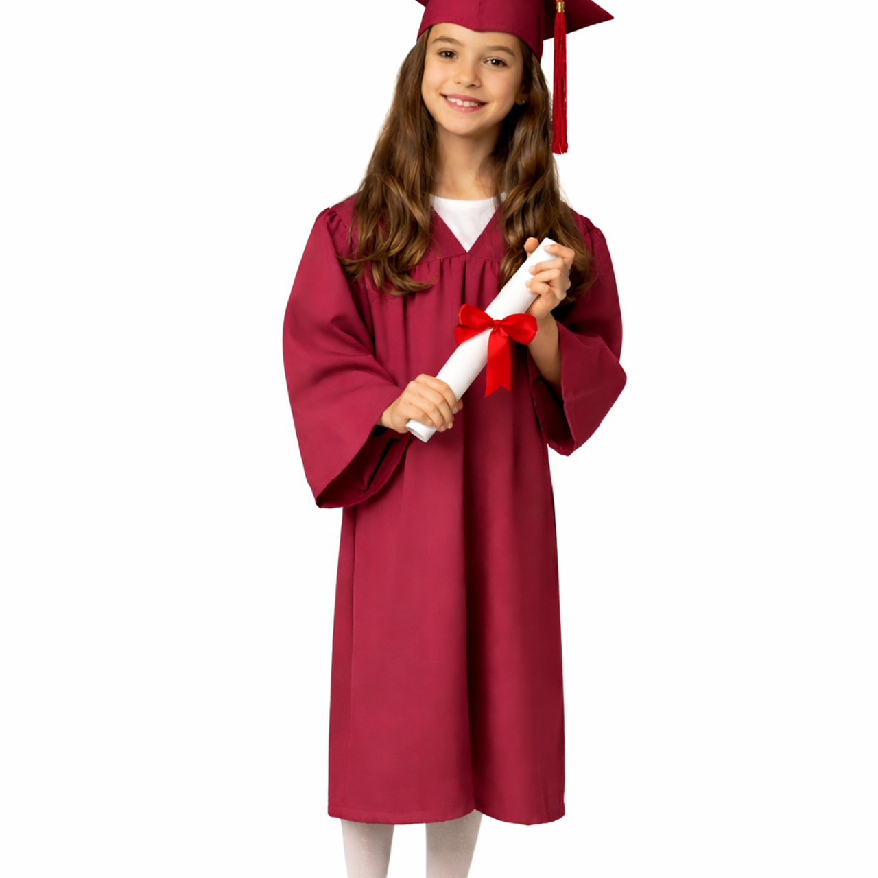Бордо комплект за завършване на детска градин. 🎓 Togiishapki.bg — Тоги и академични шапки за дипломиране на студенти, ученици и деца