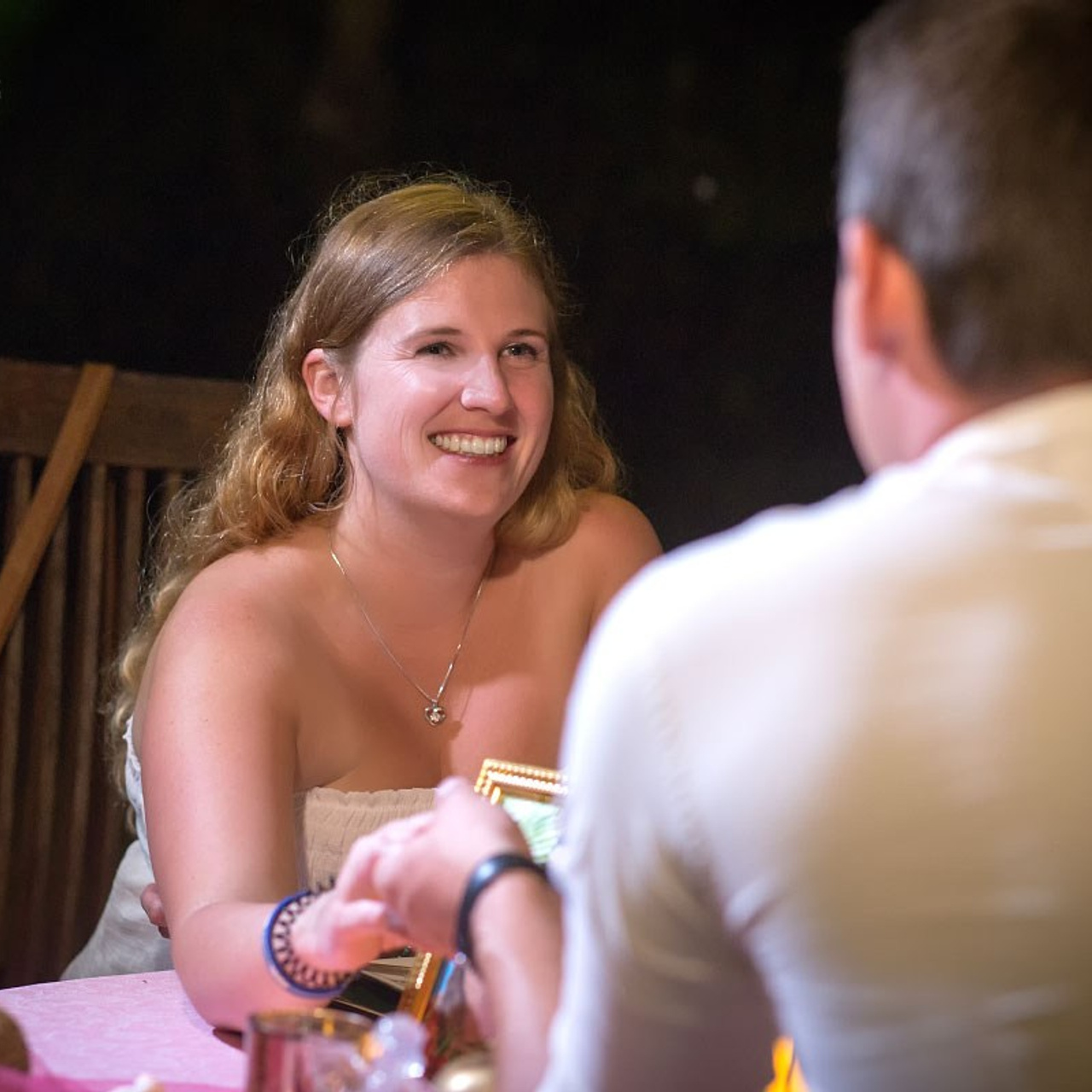 Photo. Romantic proposal on Koh Samui, Thailand