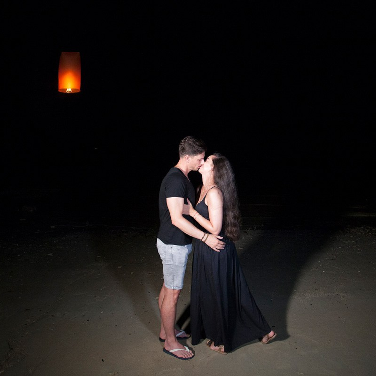 Photo. Romantic proposal on Koh Samui, Thailand
