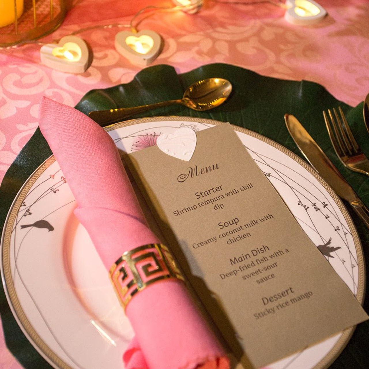 Photo. Romantic proposal on Koh Samui, Thailand