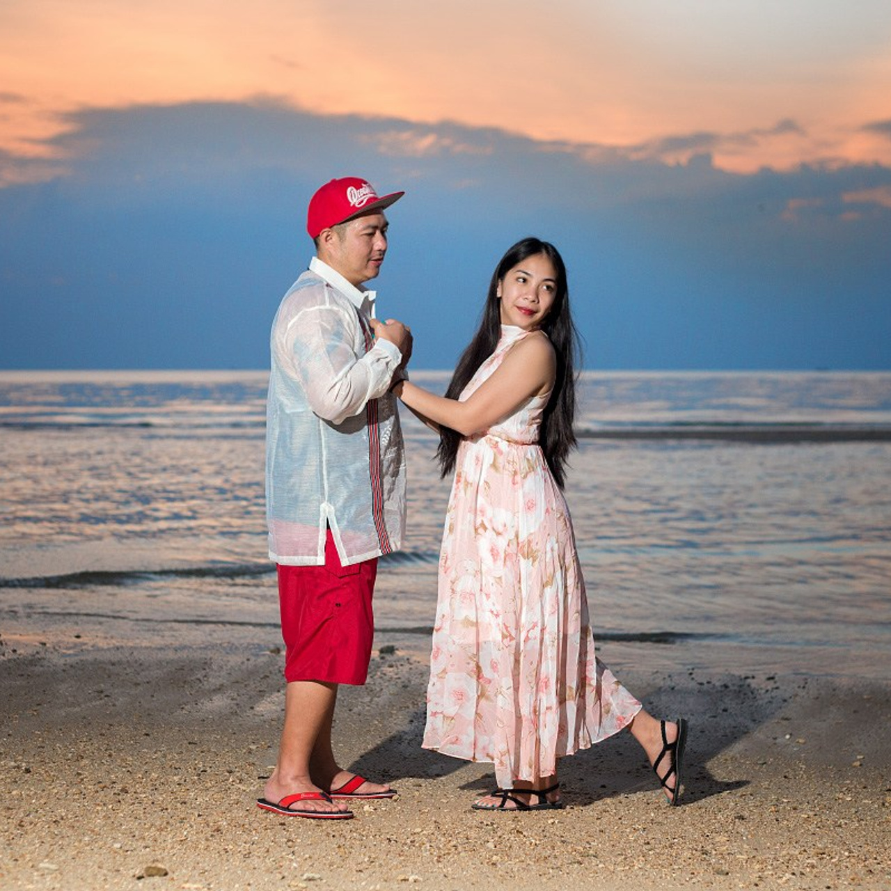 Photo. Romantic proposal on Koh Samui, Thailand