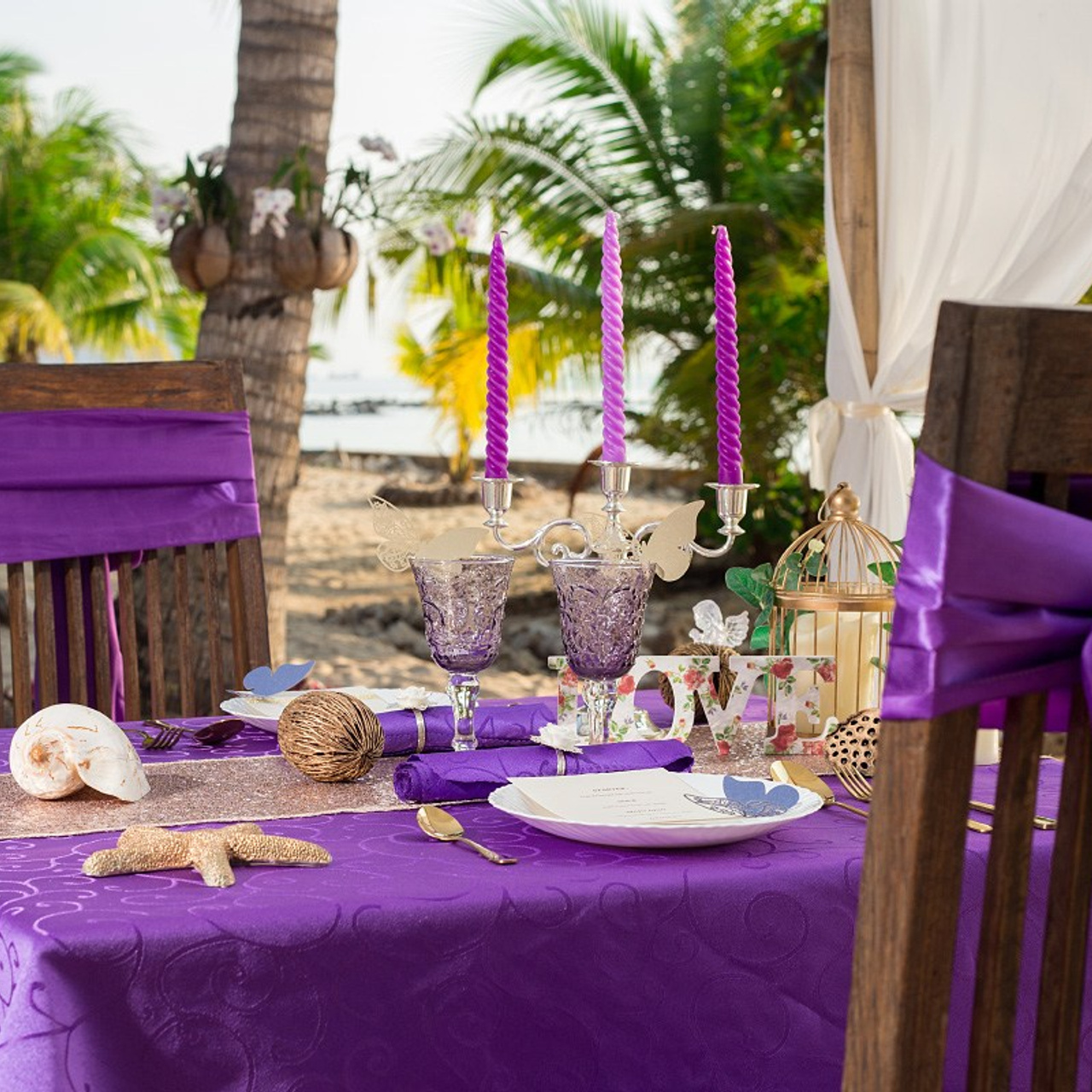 Photo. Romantic proposal on Koh Samui, Thailand