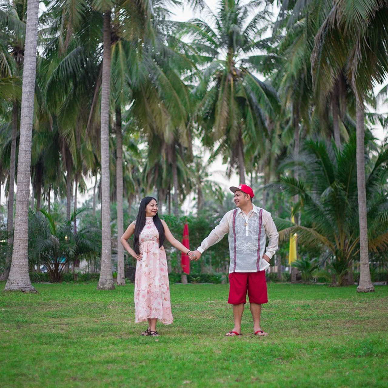Photo. Romantic proposal on Koh Samui, Thailand