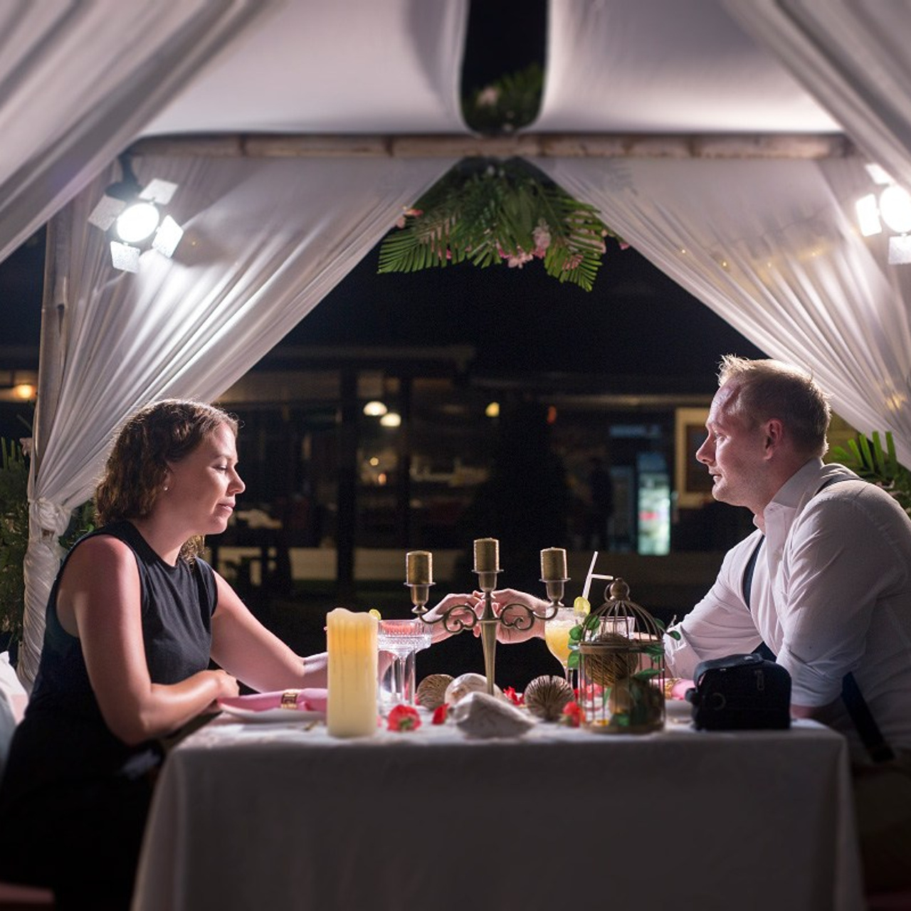Photo. Romantic proposal on Koh Samui, Thailand