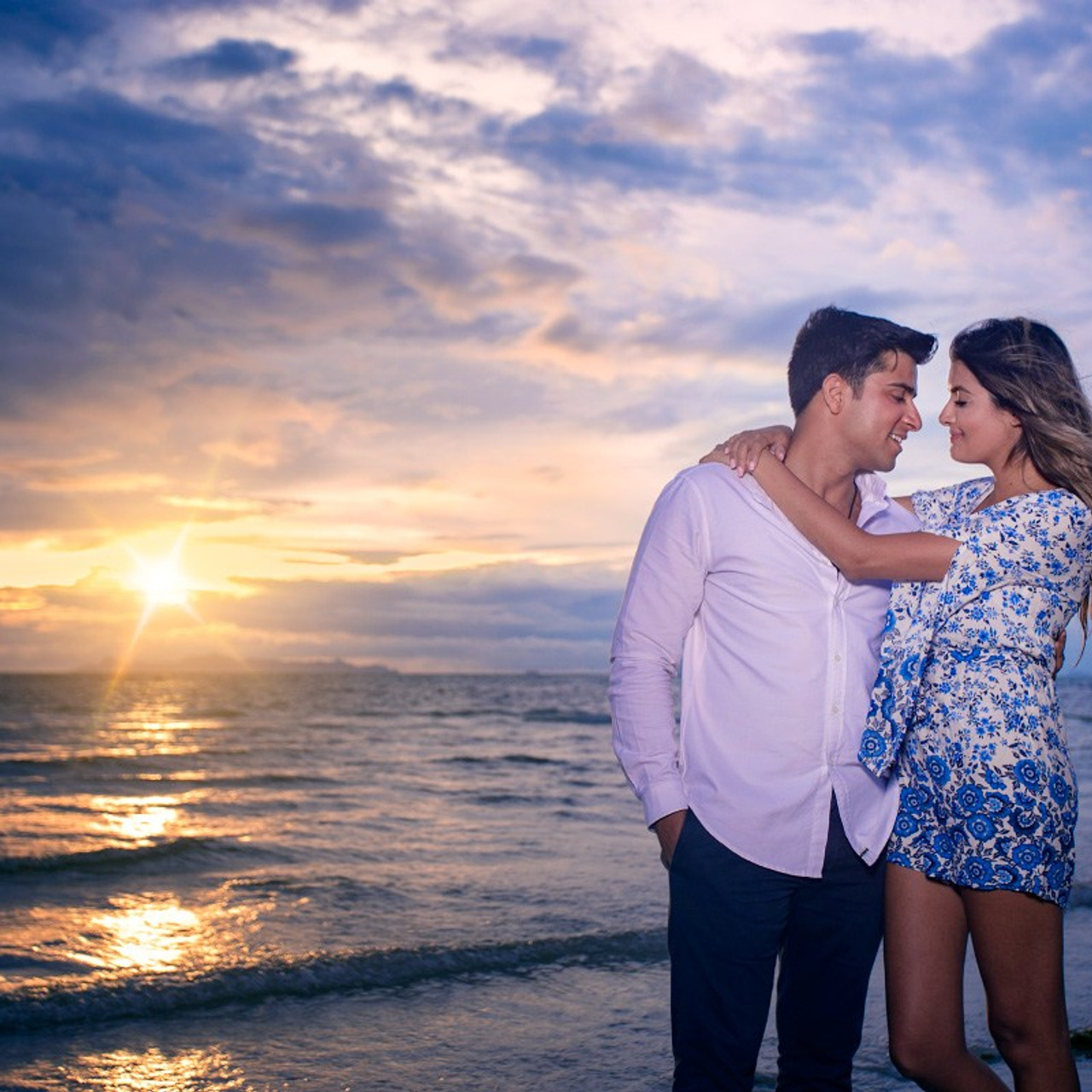 Photo. Romantic proposal on Koh Samui, Thailand
