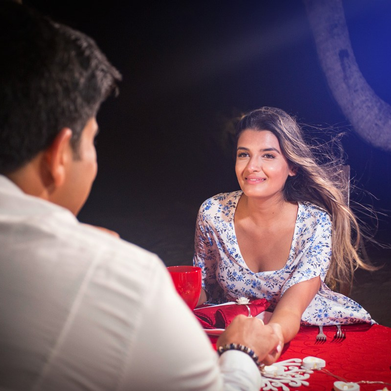 Photo. Romantic proposal on Koh Samui, Thailand