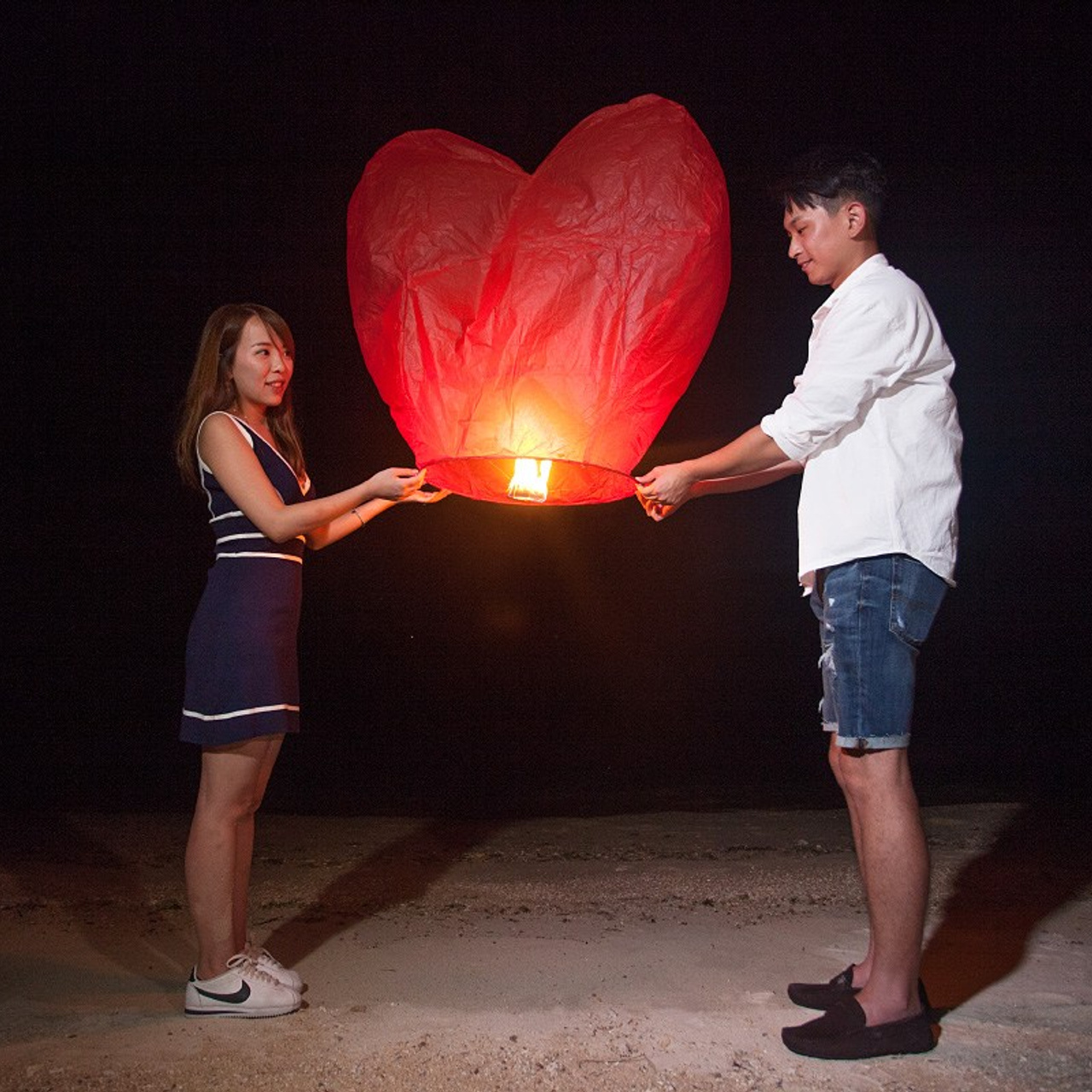 Photo. Romantic proposal on Koh Samui, Thailand