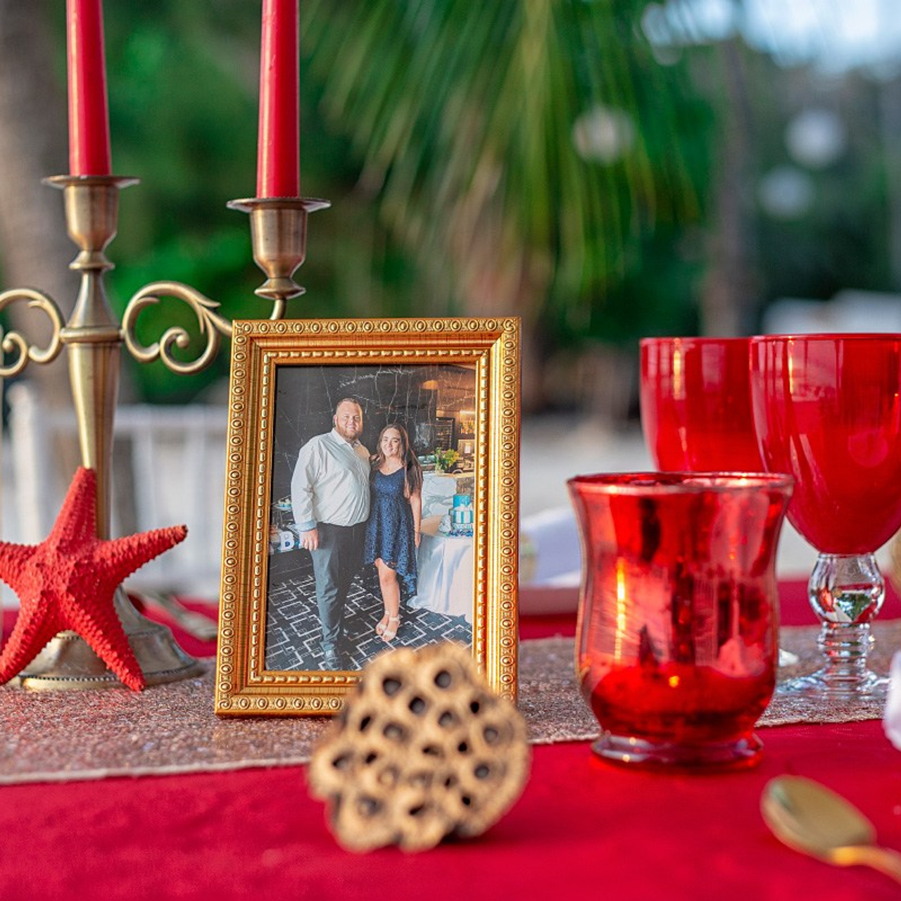 Photo. Romantic proposal on Koh Samui, Thailand