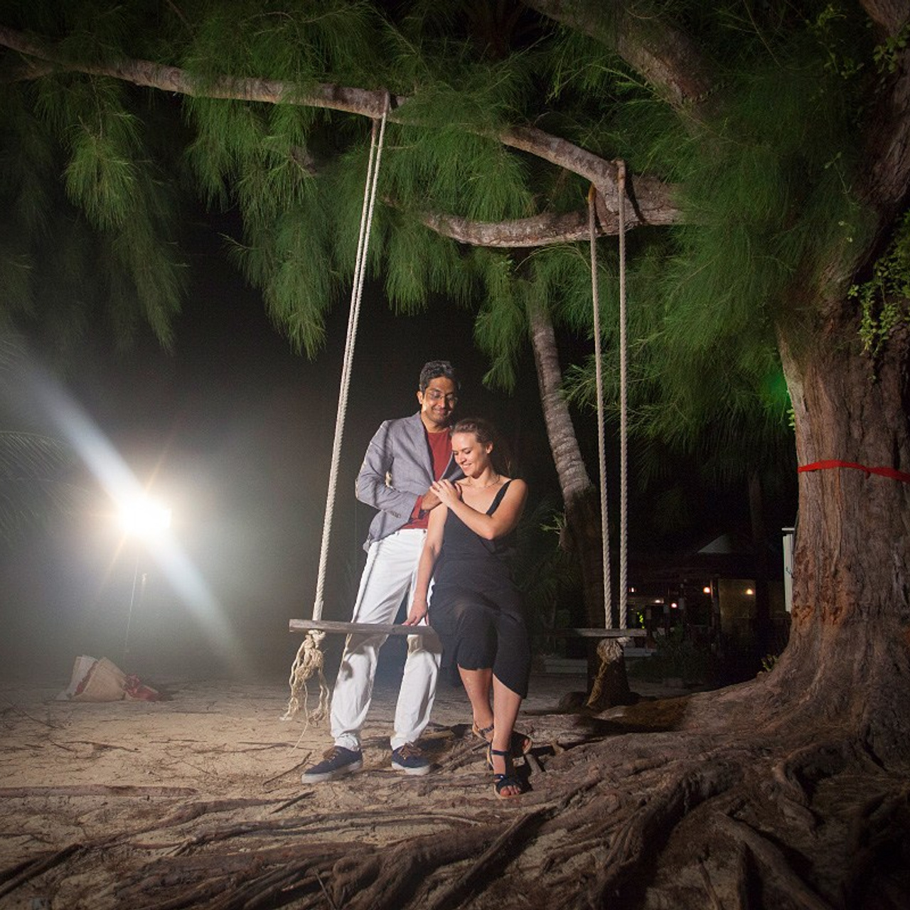Photo. Romantic proposal on Koh Samui, Thailand