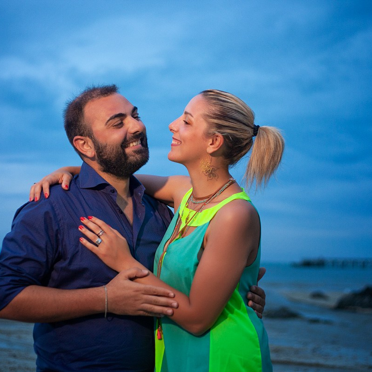 Photo. Romantic proposal on Koh Samui, Thailand
