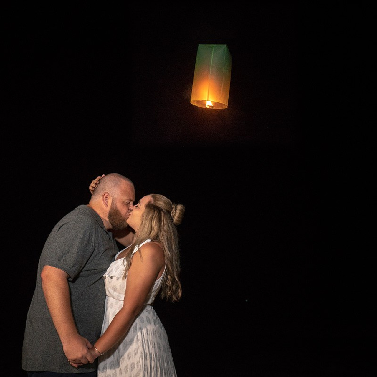 Photo. Romantic proposal on Koh Samui, Thailand