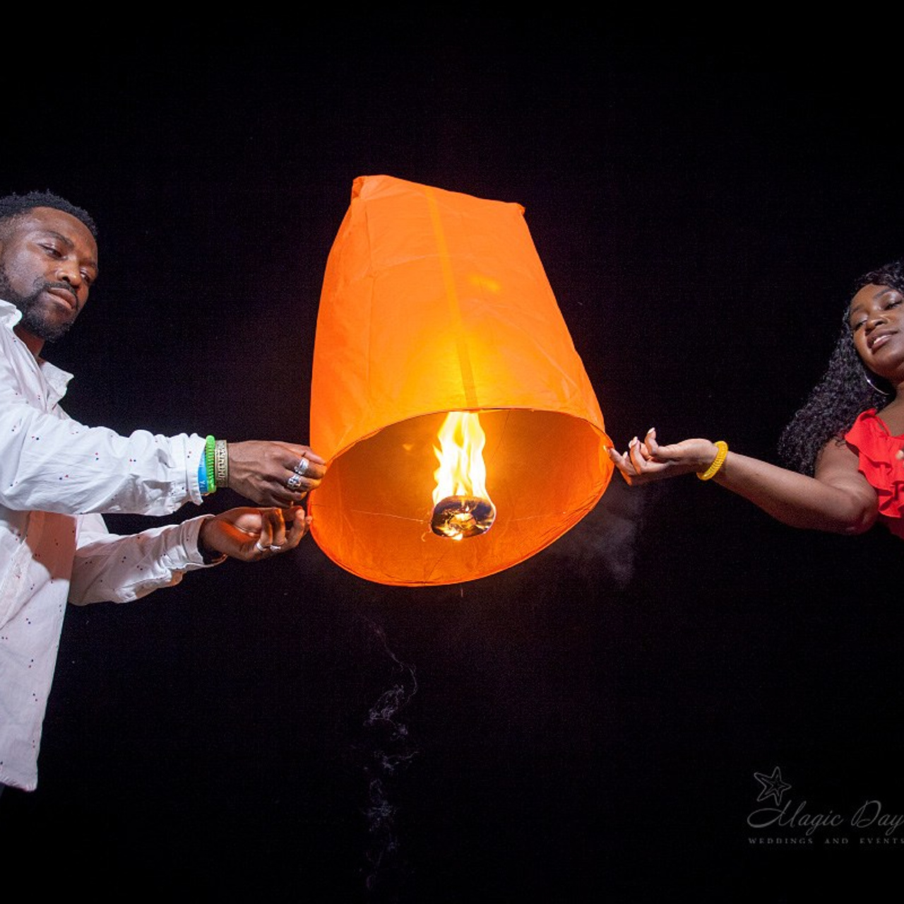 Photo. Romantic proposal on Koh Samui, Thailand
