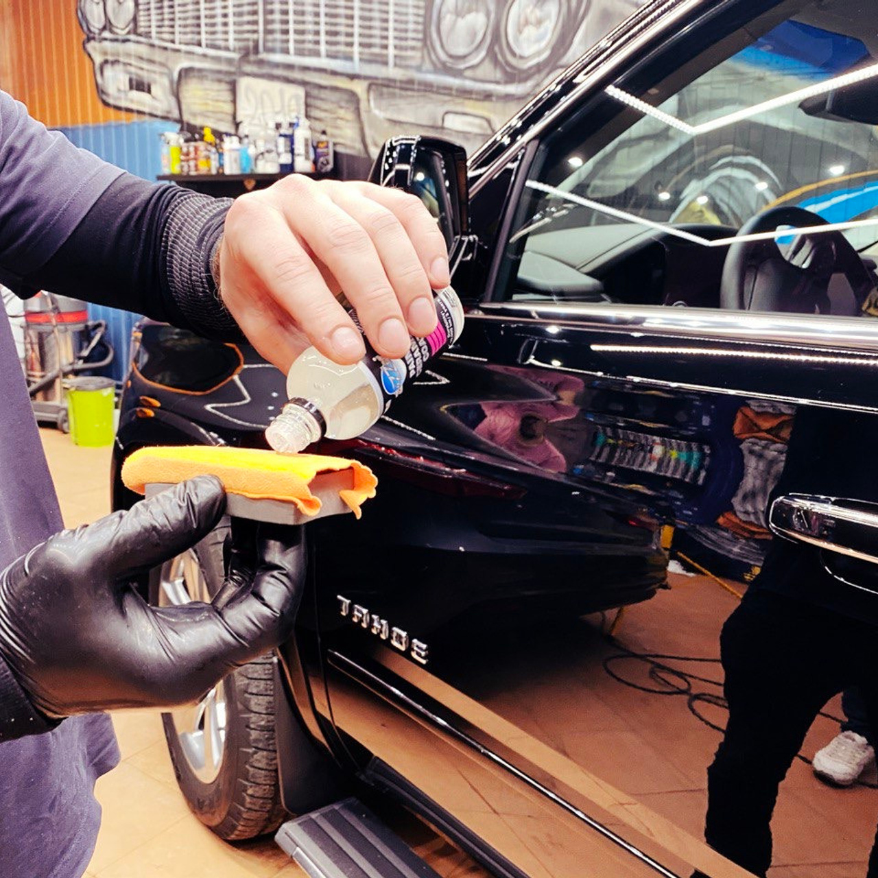  Detailing Кишинёв Молдова Нанесение защитного покрытия на кузов автомобиля.