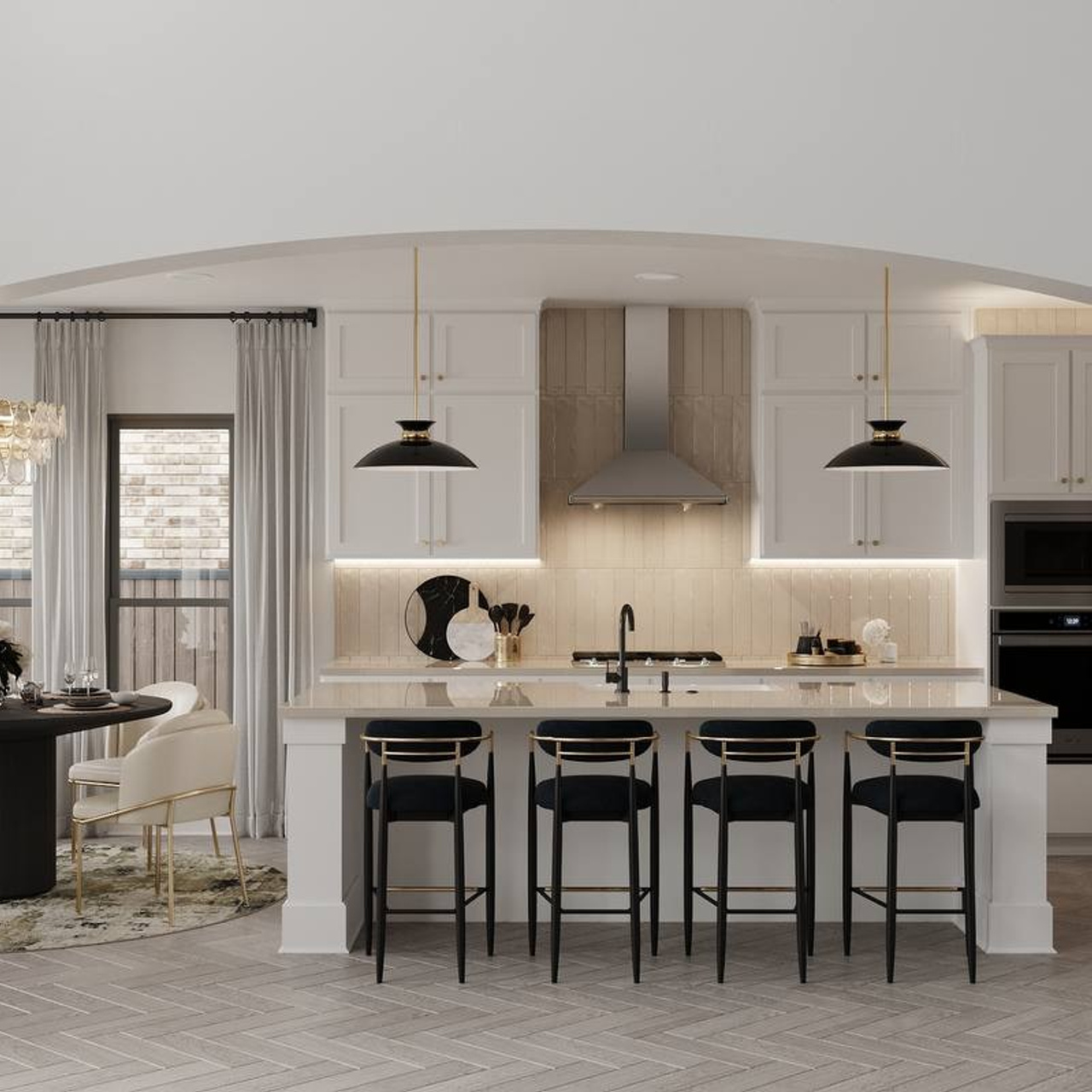 Open Concept Kitchen