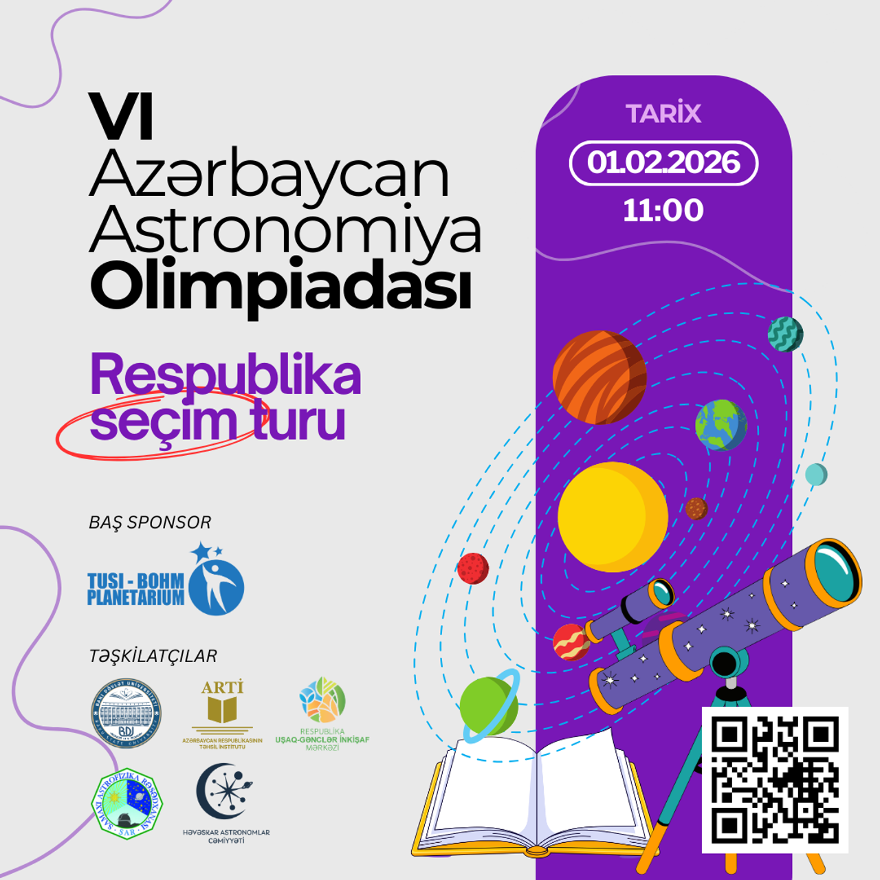 Azərbaycan Astronomiya Olimpiadasının qalibi University College London"-a qəbul olub. Həvəskar Astronomlar Cəmiyyəti — Astronomy.az