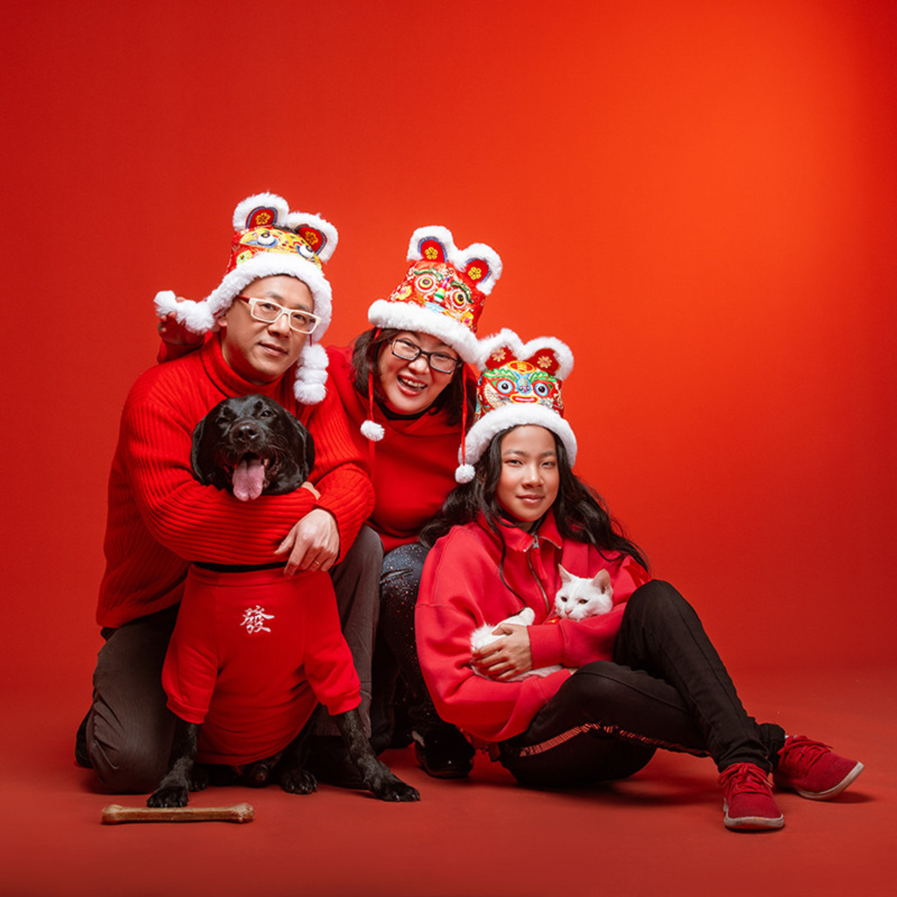 Семейная съемка в студии