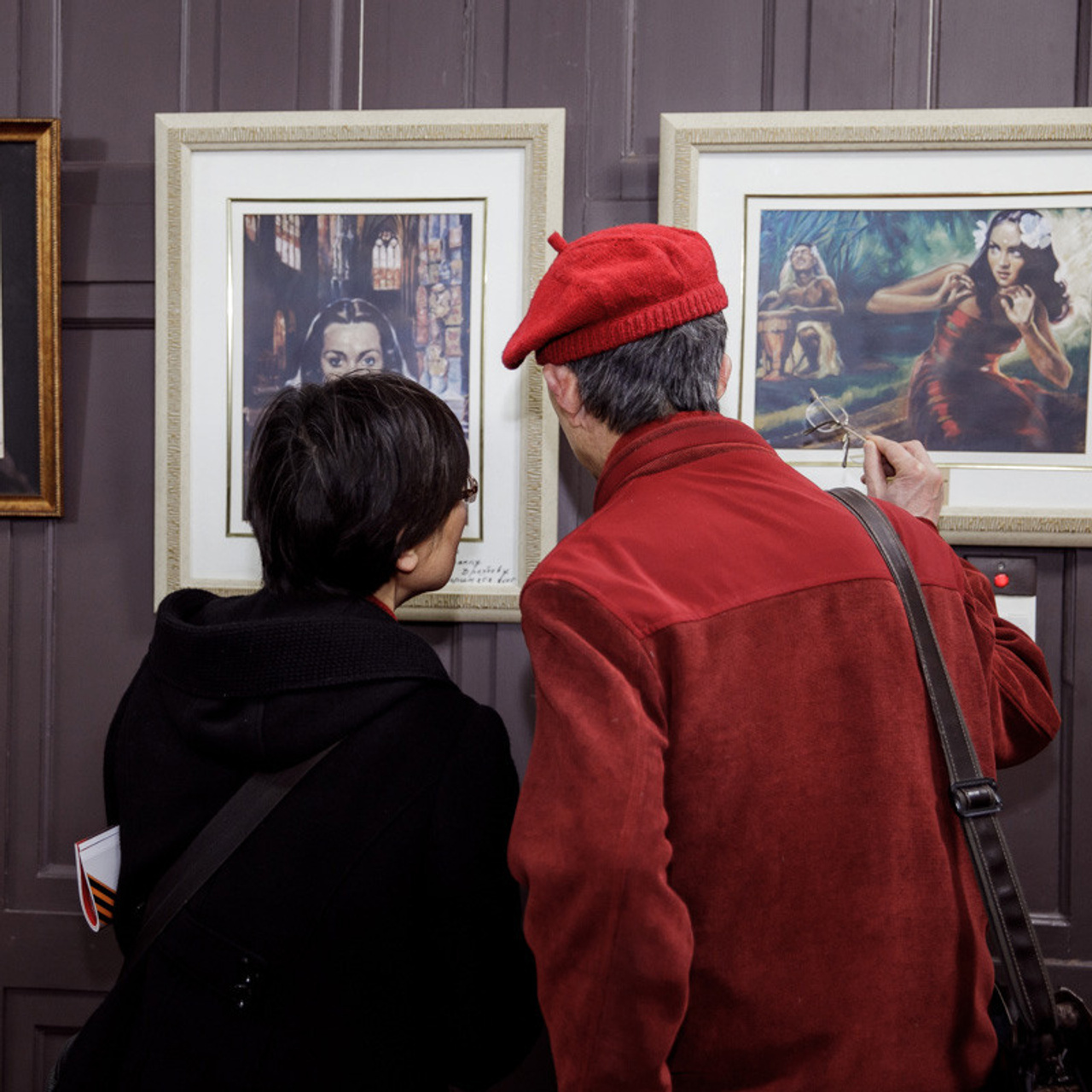 Exhibition of a private collection of paintings by Russian artists