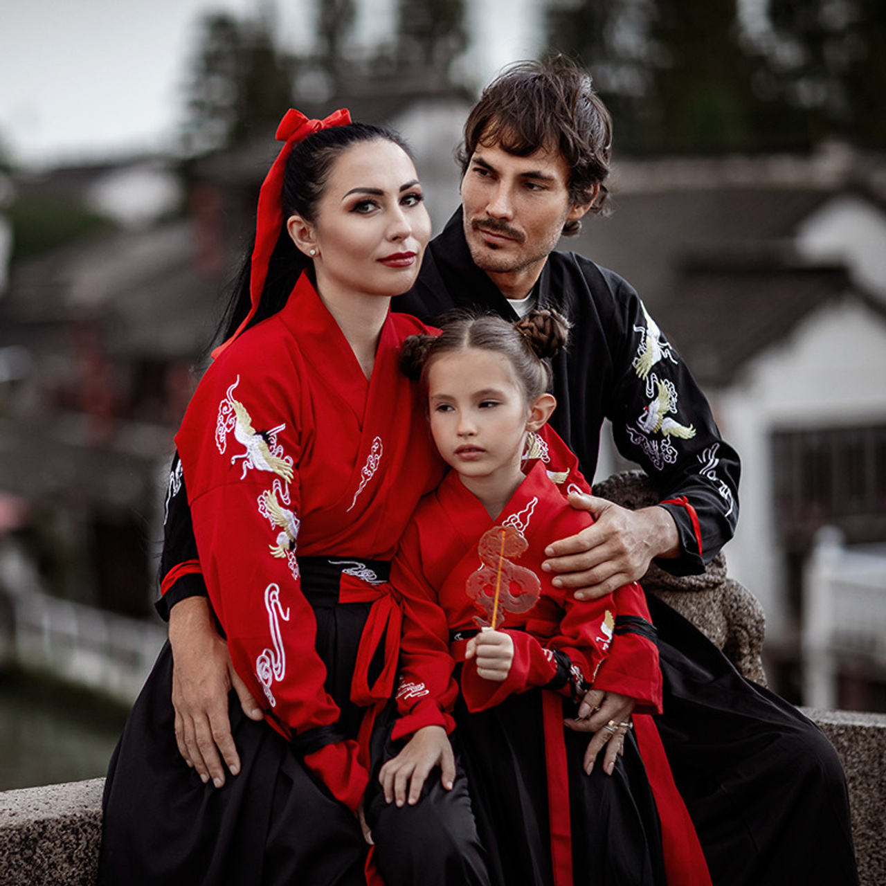 Семейная фотосессия в Чжуцзязяо